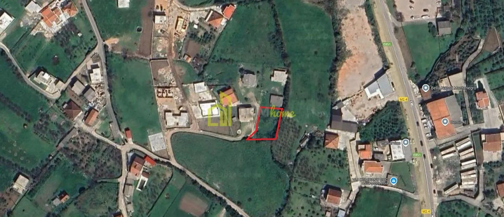 Prodaja, plac, 600m², Zaljevo, Bar