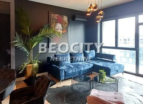 Izdavanje, trosoban stan, 80m², Beograd Na Vodi, Beograd