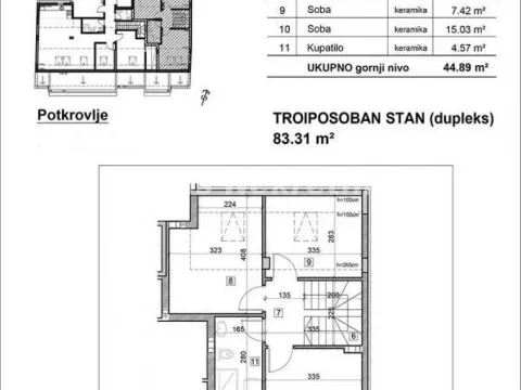 Prodaja, trosoban stan, 83m², Salajka, Novi Sad Sve Podlokacije - image 2