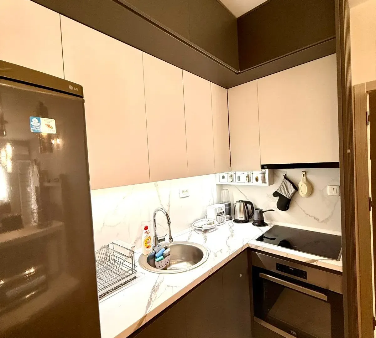 Rent, one bedroom apartment, 45m², Pobrežje, Podgorica