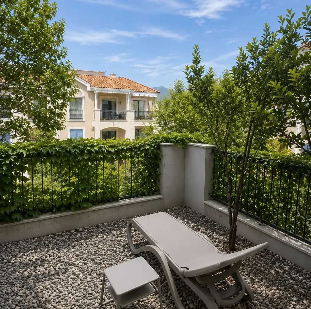 Rent, one bedroom apartment, 60m², Luštica Bay, Tivat