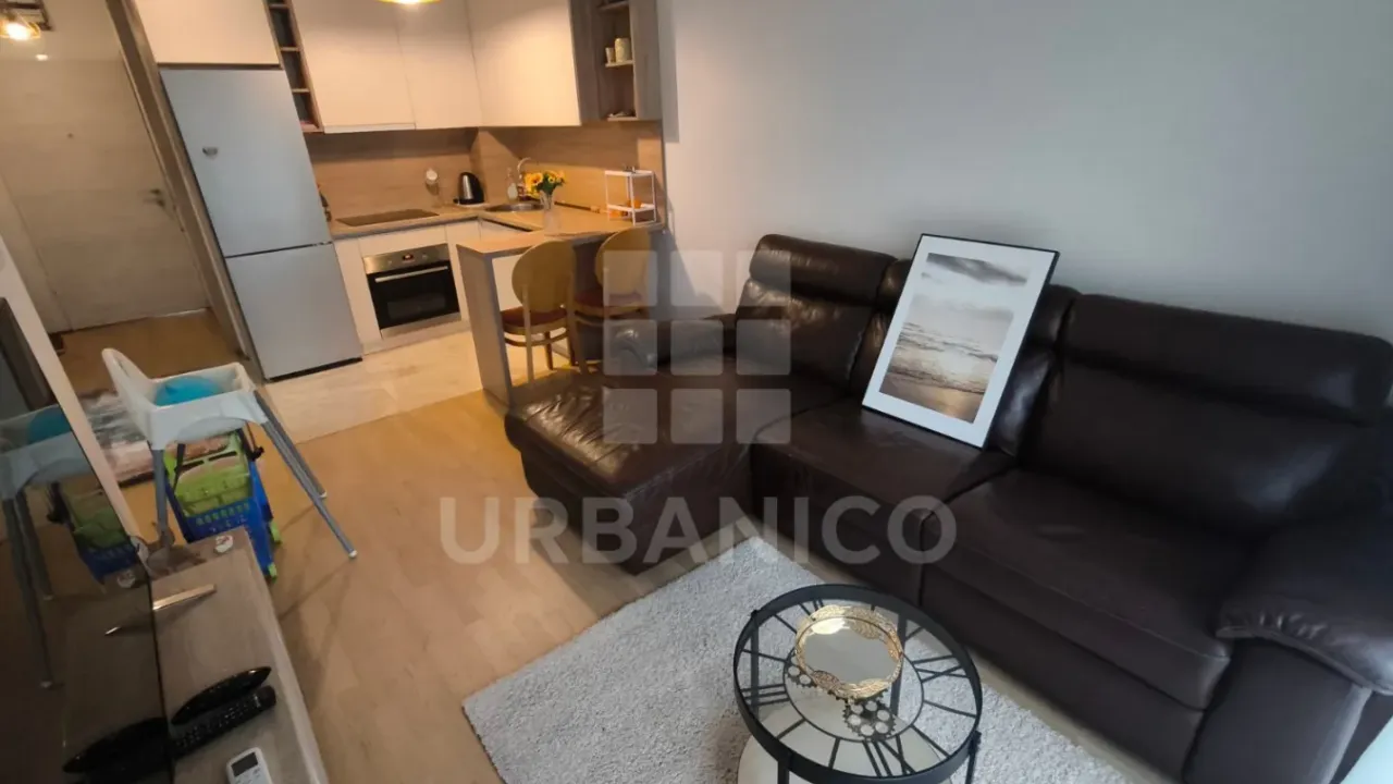 Rent, one bedroom apartment, 37m², Central Point, Podgorica