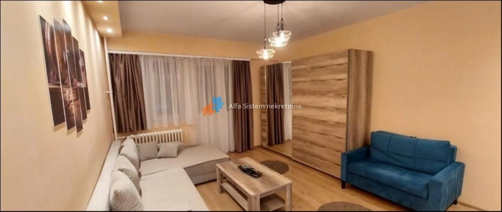 Izdavanje, dvosoban stan, 44m², Stari Grad, Beograd