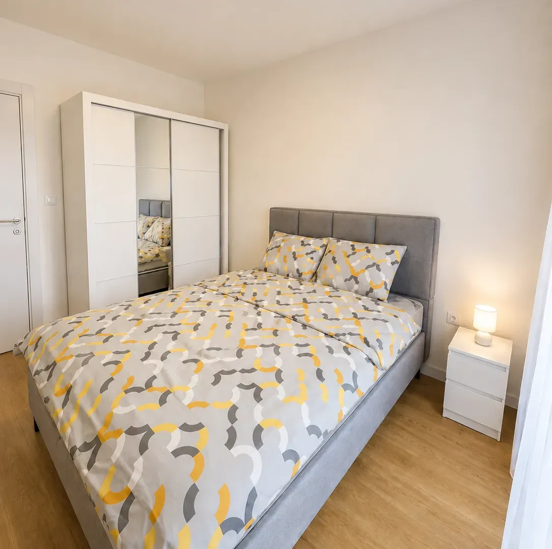 Rent, one bedroom apartment, 49m², Central Point, Podgorica