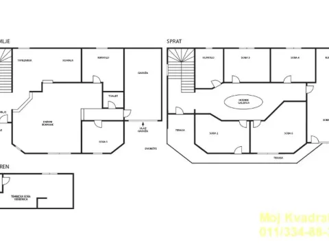 Prodaja, kuća, 340m², Zemun Sve Podlokacije, Beograd - image 21