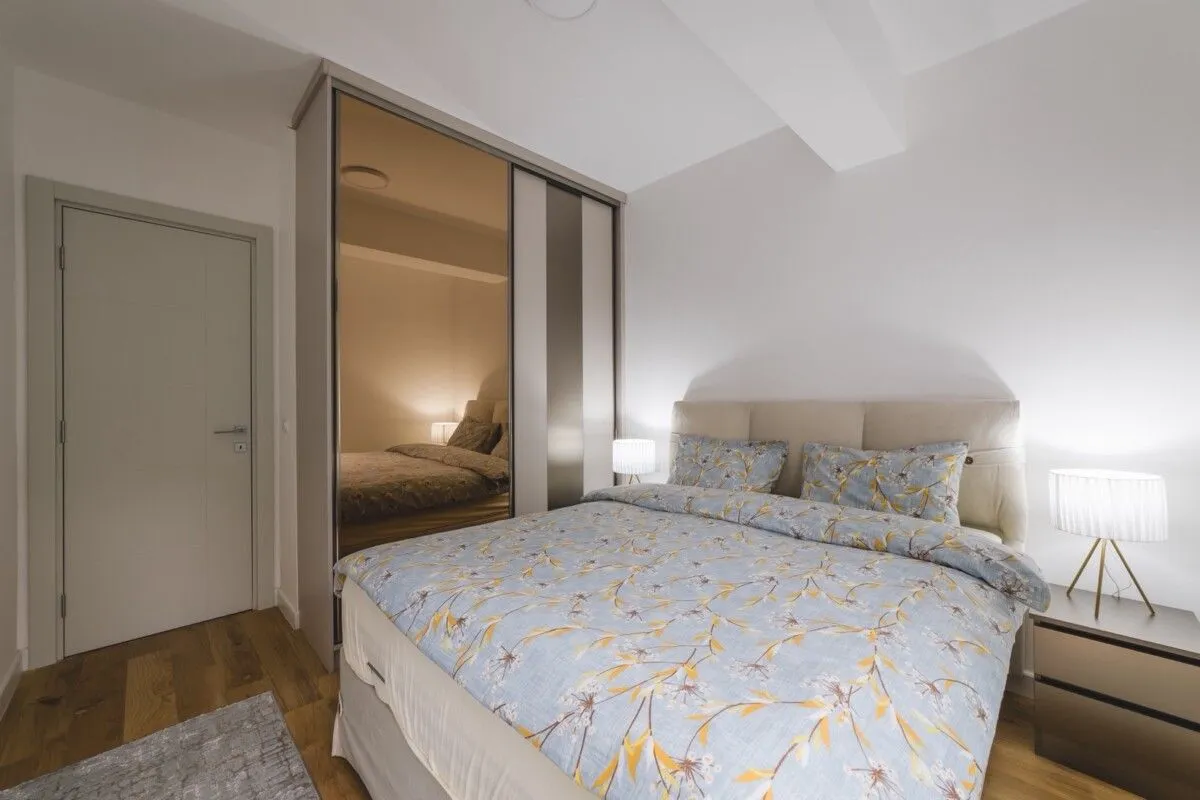 Rent, one bedroom apartment, 39m², Bečići, Budva