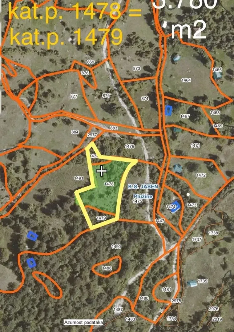 Prodaja, plac, 3754m², Plužine, Crna Gora