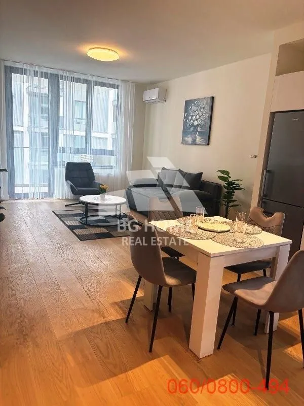 Rent, two bedroom apartment, 56m², Savski Venac, Beograd