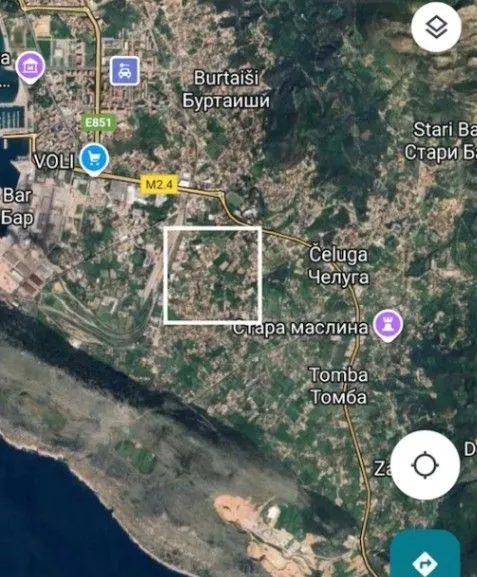 Prodaja, plac, 980m², Polje, Bar