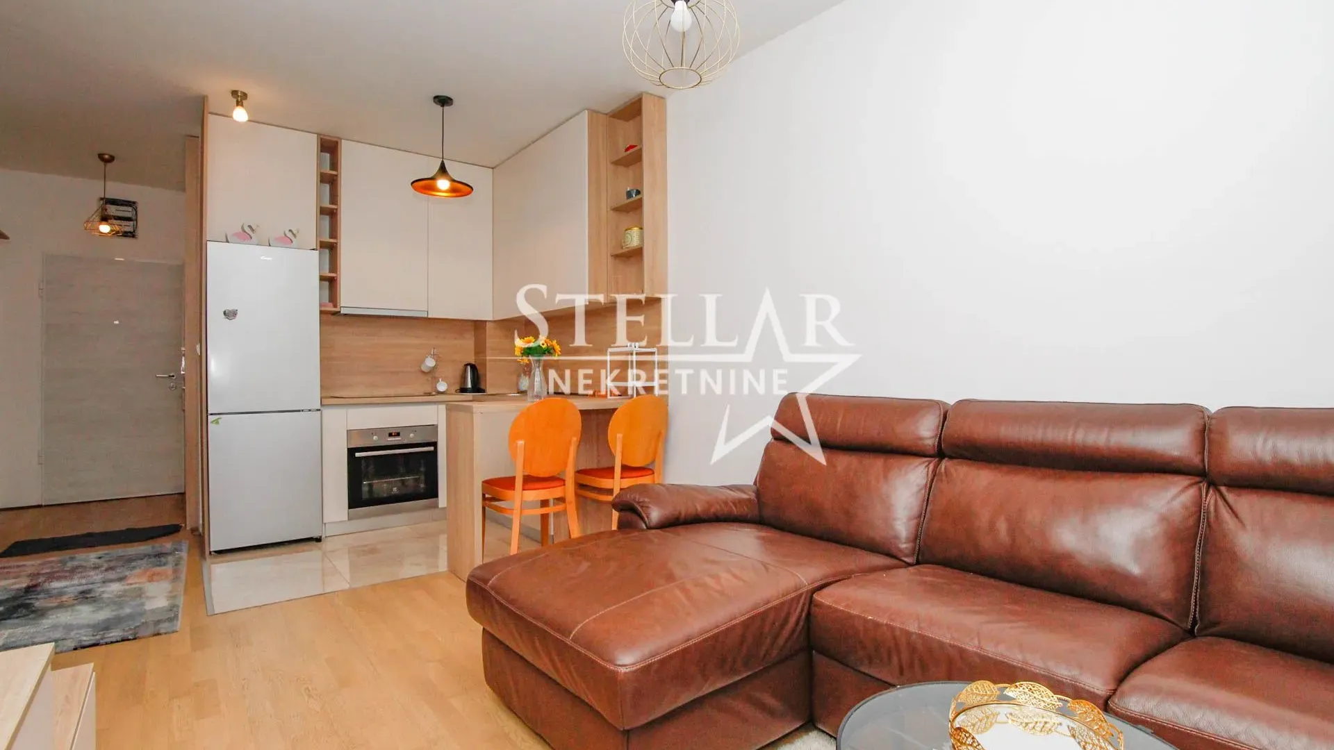 Rent, one bedroom apartment, 37m², 1 maj, Podgorica