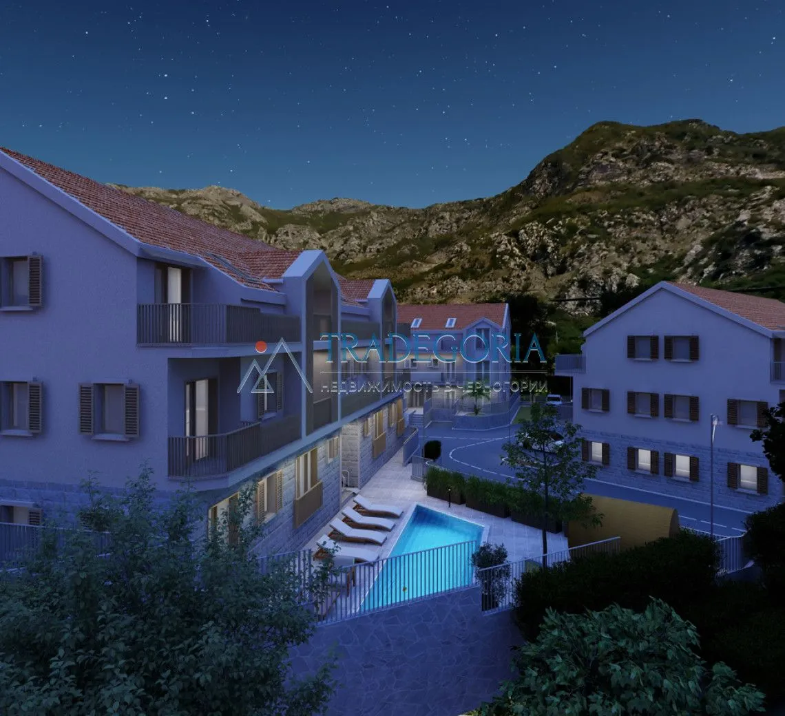 Prodaja, jednosoban stan, 53m², Risan, Kotor