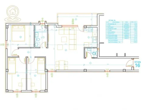 Sale, three bedroom apartment, 85m², Apelovac, Niš - image 3