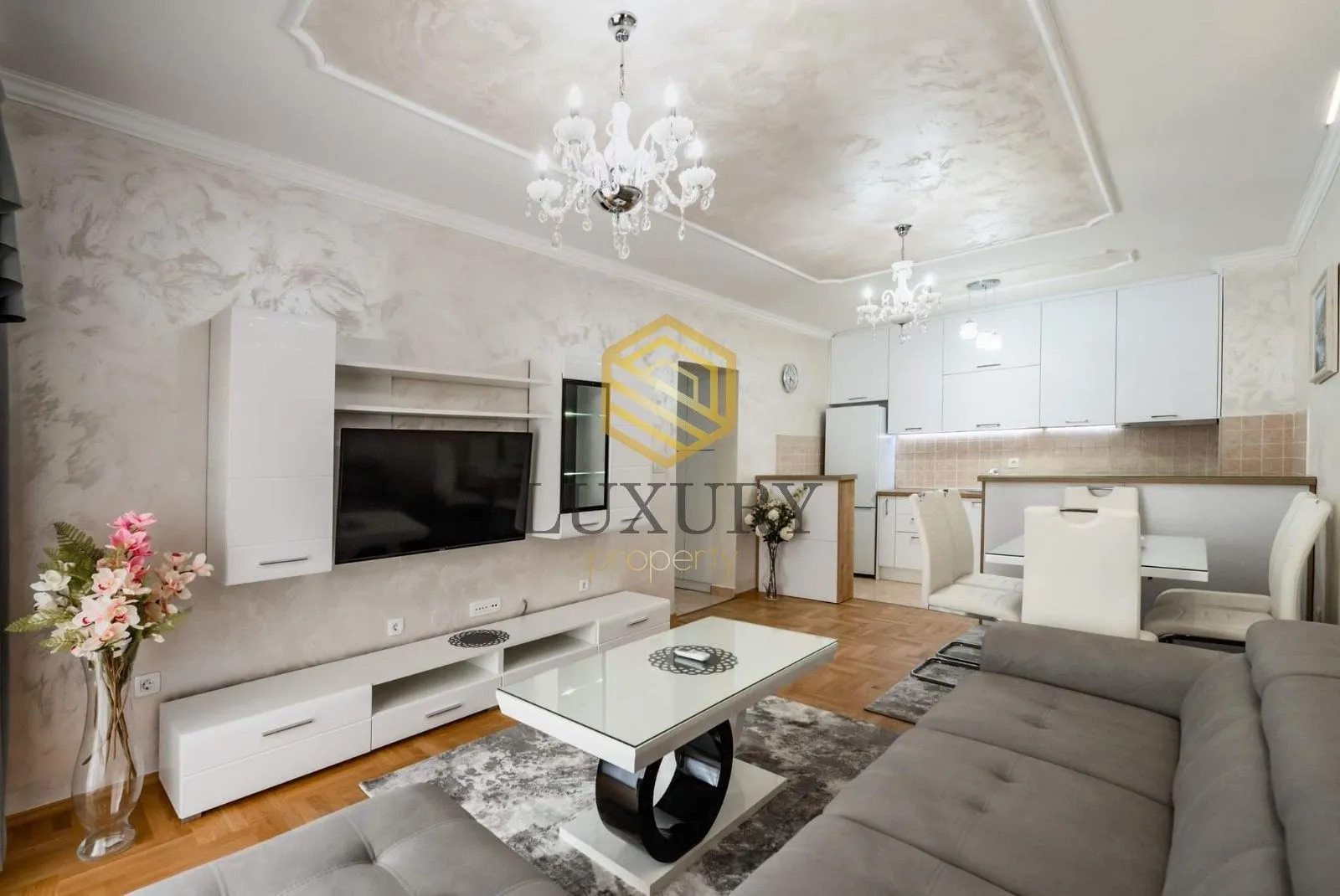 Rent, two bedroom apartment, 65m², Stari Aerodrom, Podgorica