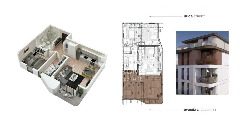 Prodaja, dvosoban stan, 63m², Lekino Brdo, Voždovac Sve Podlokacije
