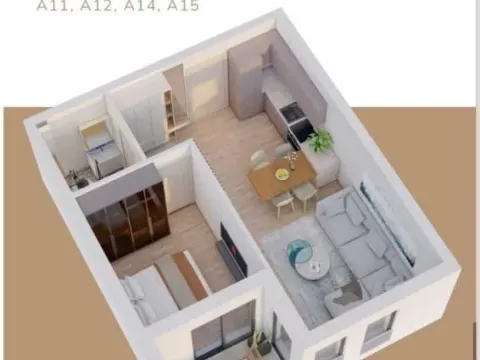 Sale, one bedroom apartment, 42m², Podkošljun, Budva - image 2