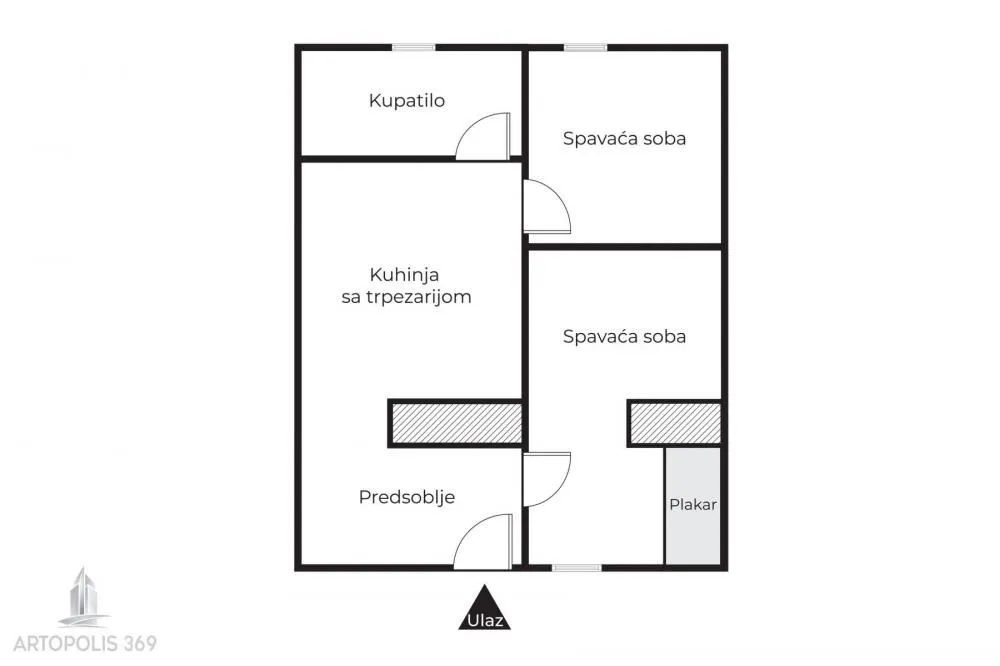 Prodaja, dvosoban stan, 33m², Zemun Sve Podlokacije, Beograd