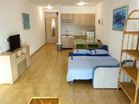 Daily-rent, studio apartment, 40m², Pržno, Budva - image 4