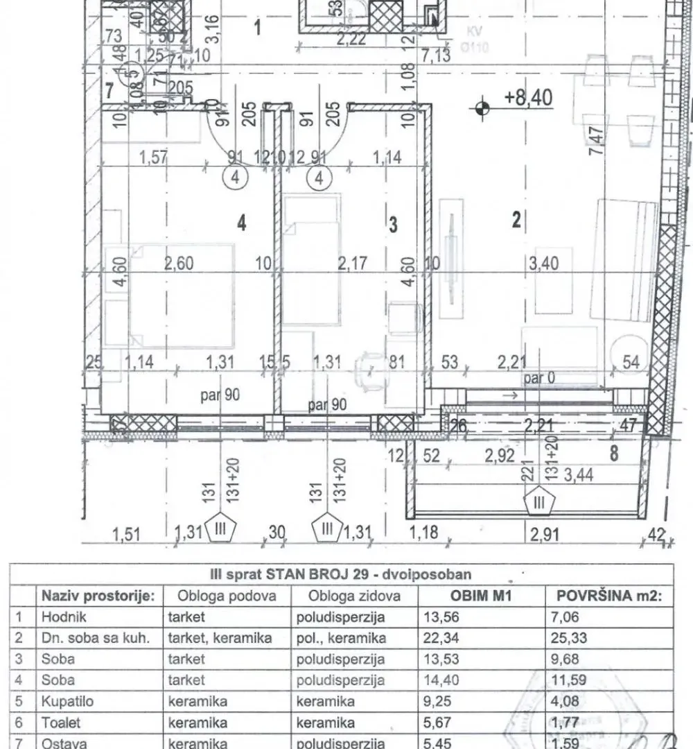 Prodaja, dvosoban stan, 66m², Pančevo, Srbija
