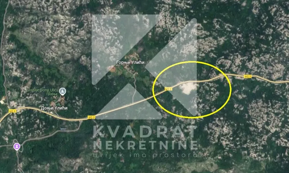 Sale, land lot, 64000m², Ulići, Cetinje