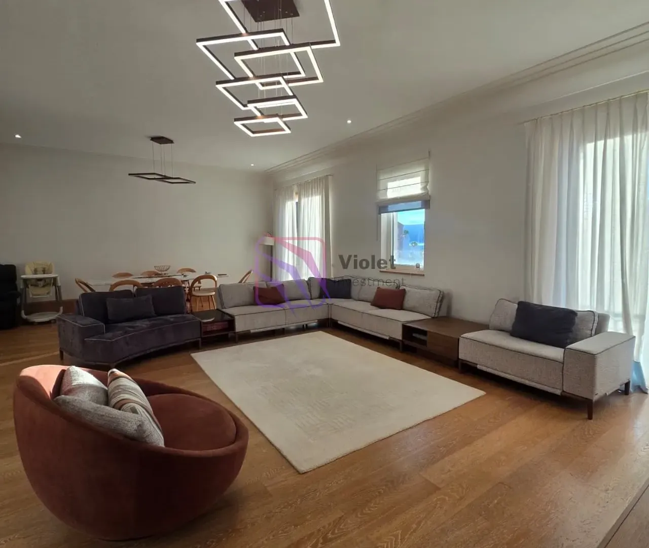 Rent, four bedroom apartment, 240m², Porto Montenegro, Tivat