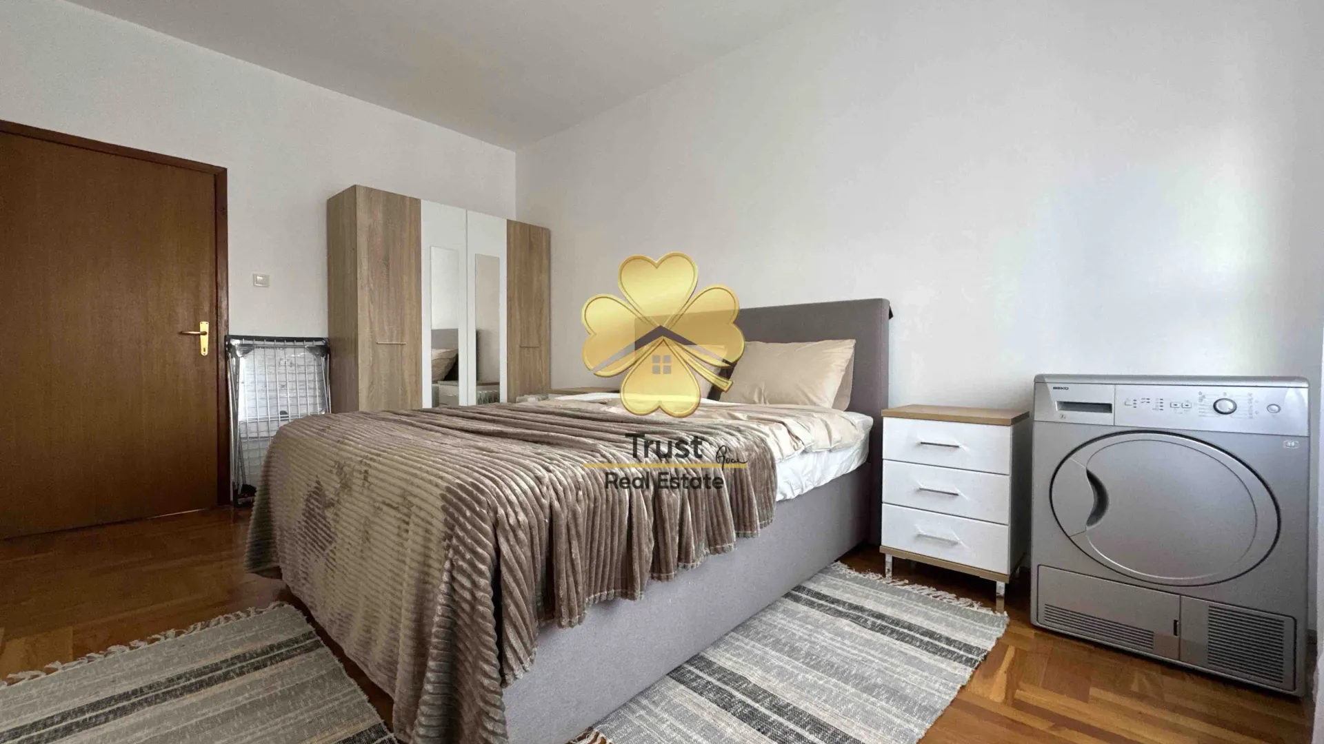 Rent, one bedroom apartment, 55m², Momišići, Podgorica