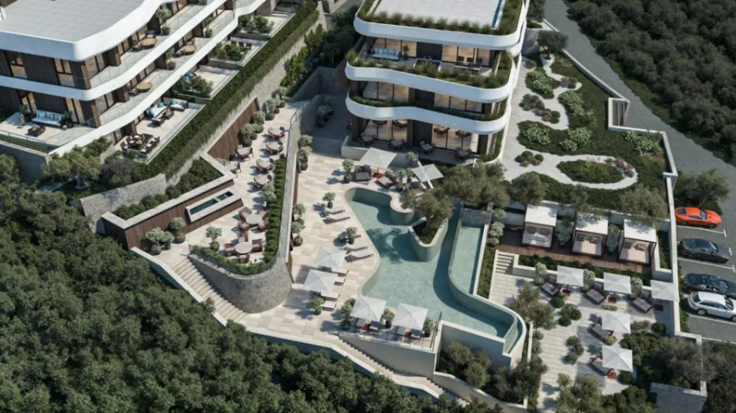 Sale, two bedroom apartment, 64m², Reževići, Budva