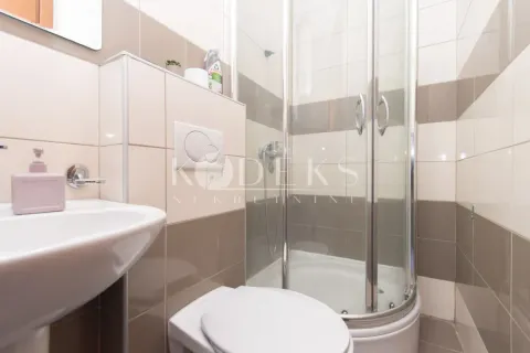 Kupatilo opremljeno tuš kabinom, umivaonikom i toaletom. - image 12