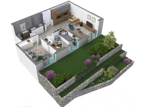 Prodaja, dvosoban stan, 104m², Kotor, Crna Gora - image 2