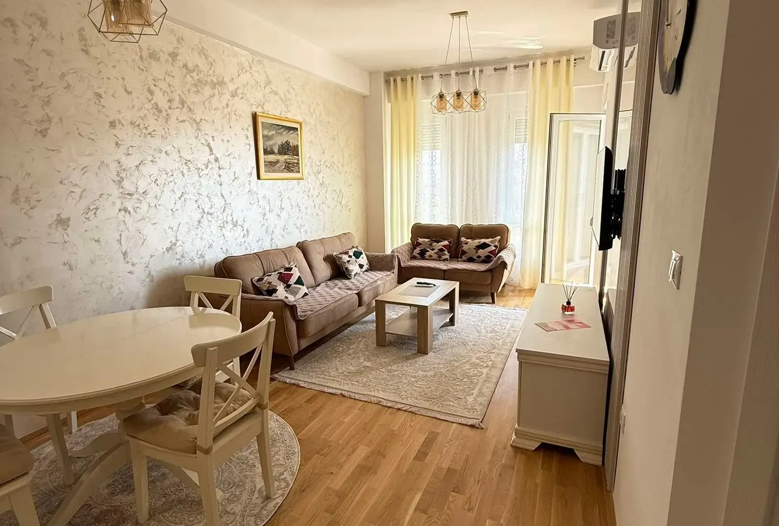 Rent, one bedroom apartment, 47m², Zagorič, Podgorica