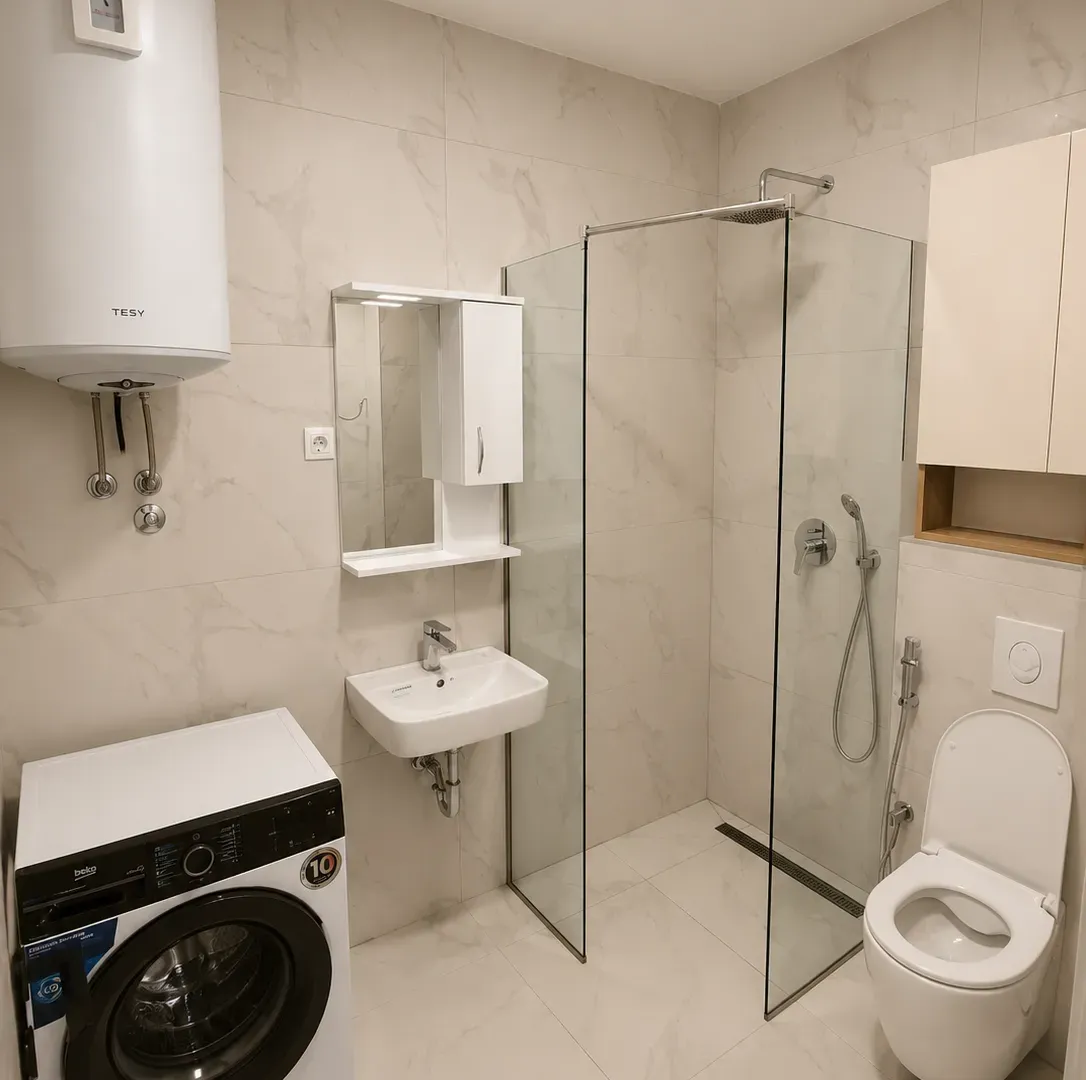 Rent, two bedroom apartment, 64m², Stari Aerodrom, Podgorica