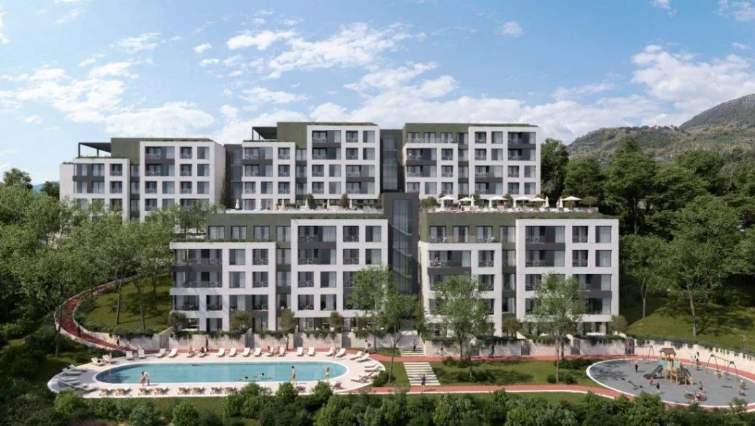 Prodaja, jednosoban stan, 44m², Tivat, Crna Gora