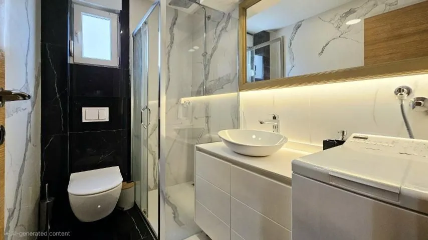 Rent, two bedroom apartment, 63m², Golubovina, Budva