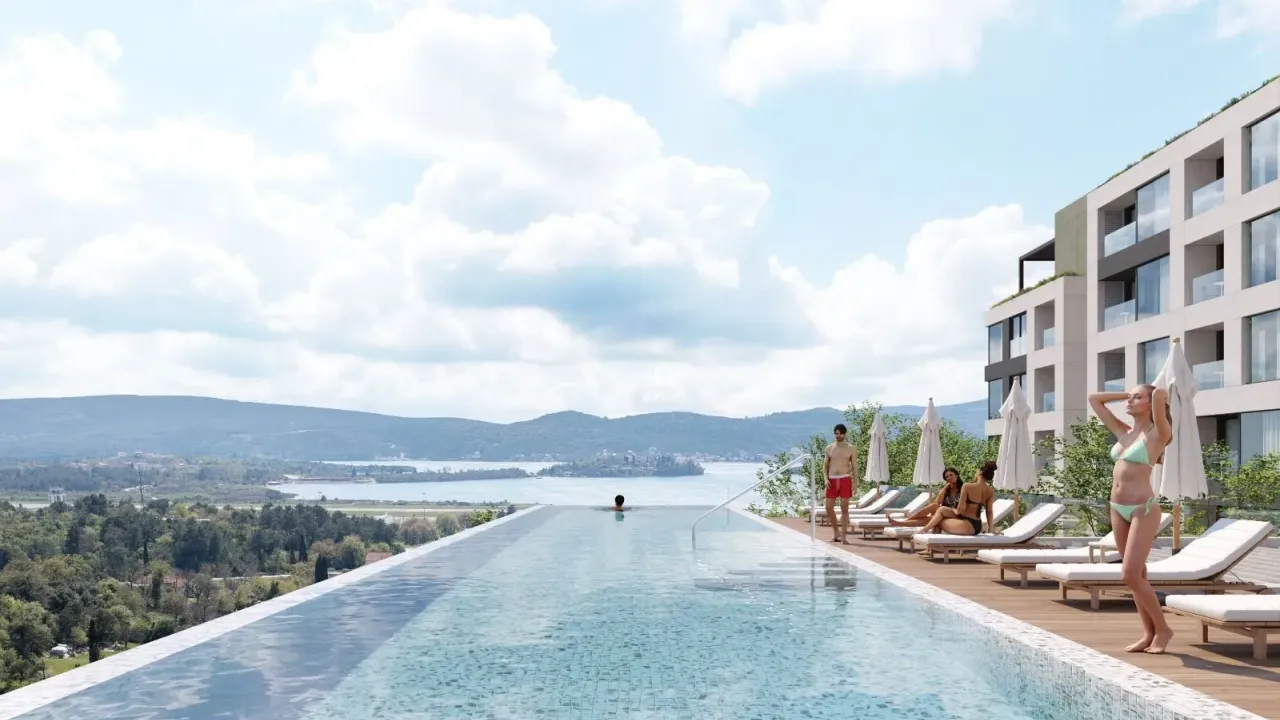 Prodaja, dvosoban stan, 72m², Mrčevac, Tivat