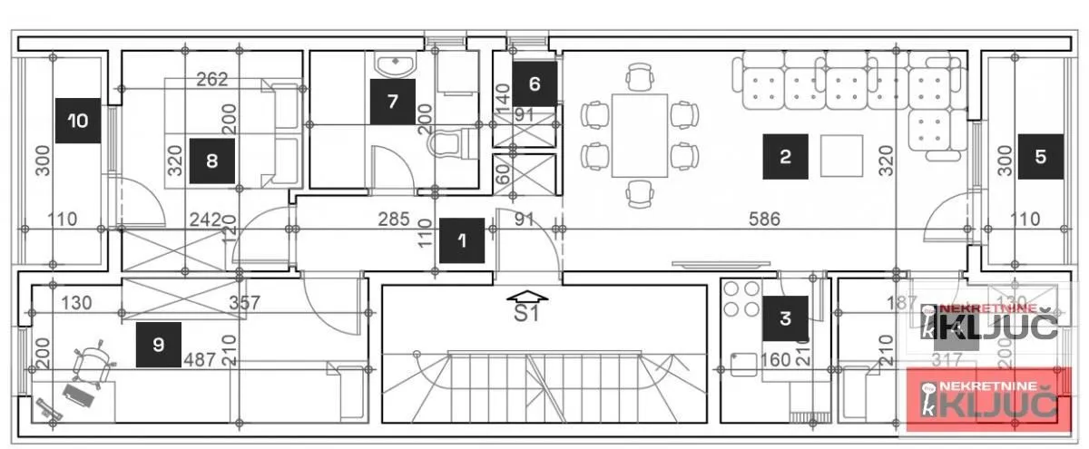 Prodaja, trosoban stan, 63m², Klisa, Novi Sad Sve Podlokacije