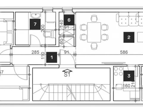 Sale, three bedroom apartment, 63m², Klisa, Novi Sad Sve Podlokacije - image 2