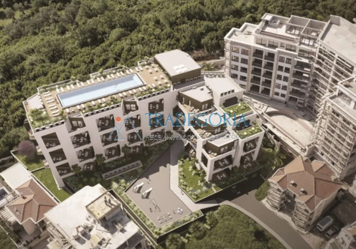 Prodaja, jednosoban stan, 53m², Bečići, Budva