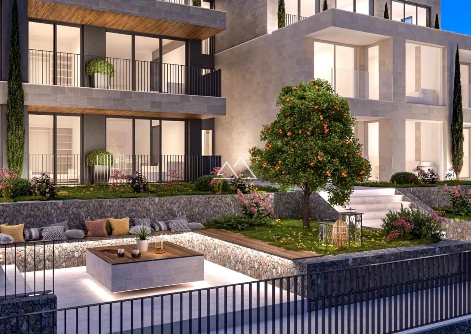 Prodaja, dvosoban stan, 60m², Muo, Kotor