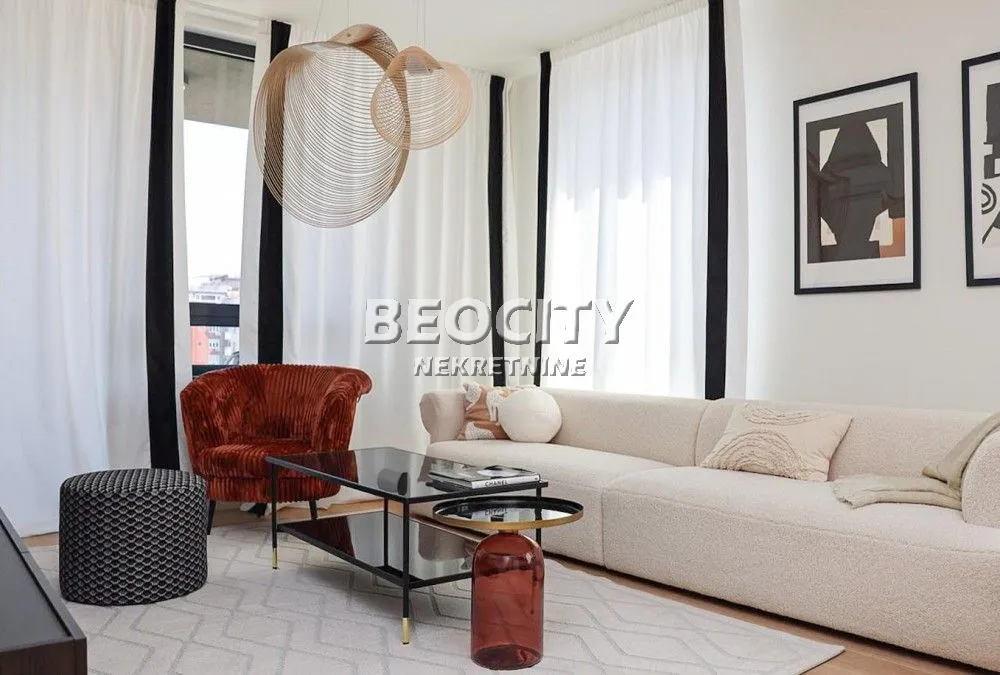 Izdavanje, trosoban stan, 86m², Beograd Na Vodi, Beograd