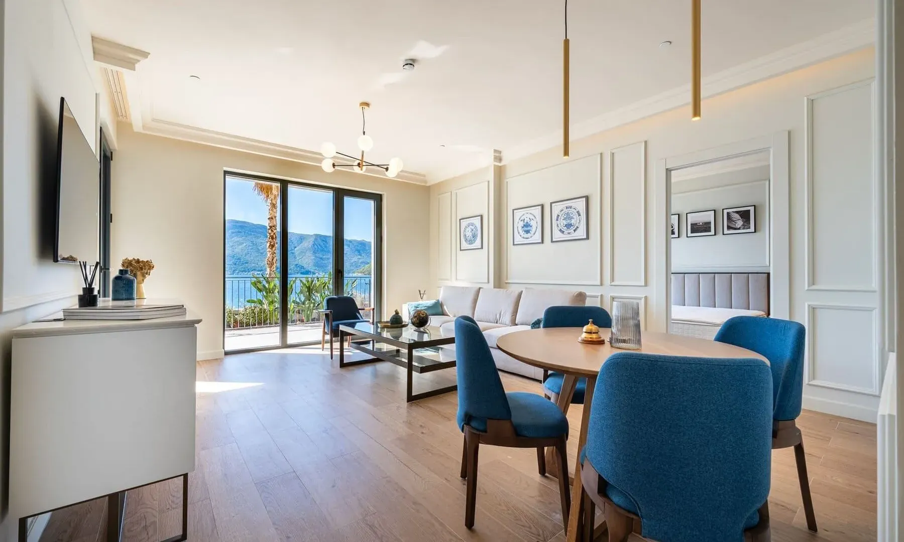Rent, two bedroom apartment, 116m², Risan, Kotor
