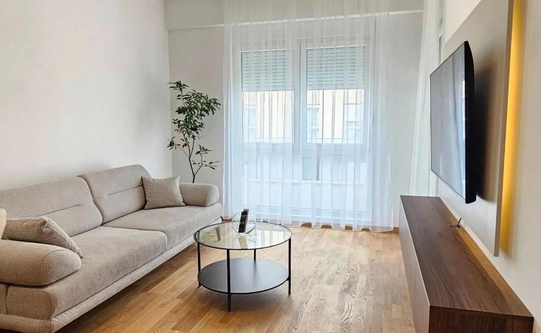 Rent, one bedroom apartment, 45m², Zabjelo, Podgorica