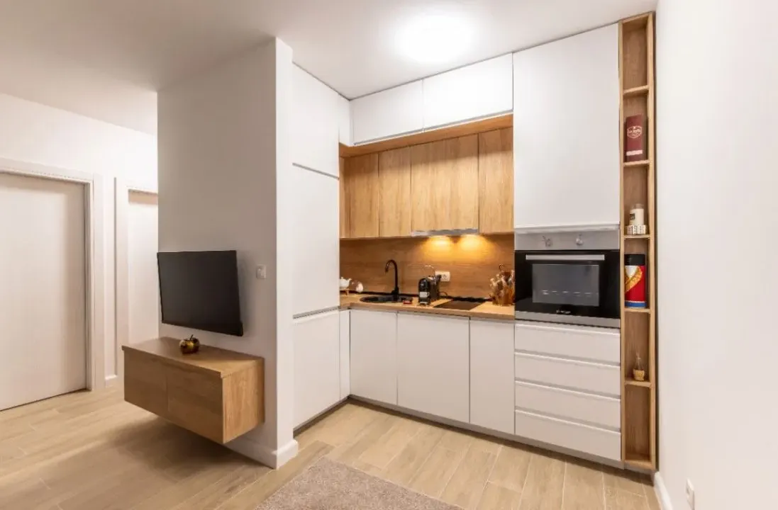 Rent, one bedroom apartment, 32m², Dobrota, Kotor