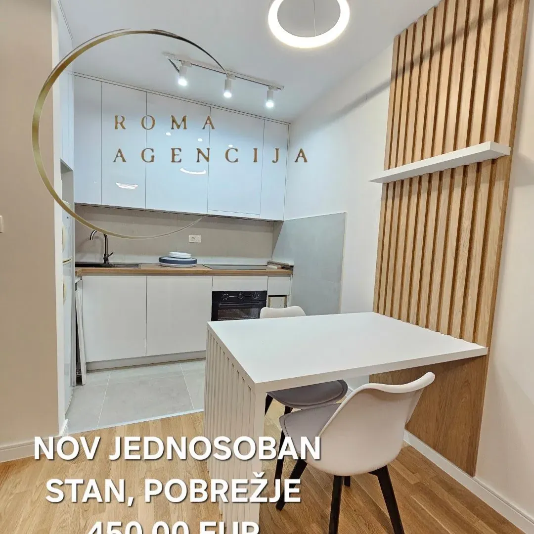 Izdavanje, jednosoban stan, 42m², Pobrežje, Podgorica