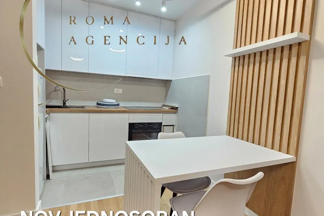 Rent, one bedroom apartment, 42m², Pobrežje, Podgorica