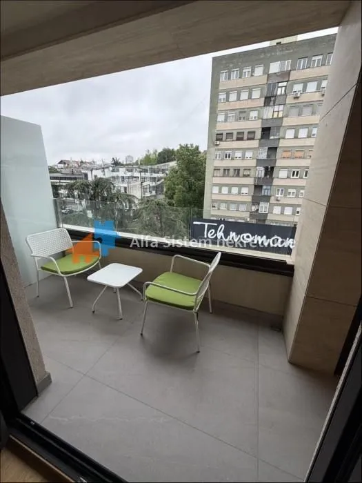 Rent, two bedroom apartment, 56m², Banovo Brdo, Beograd