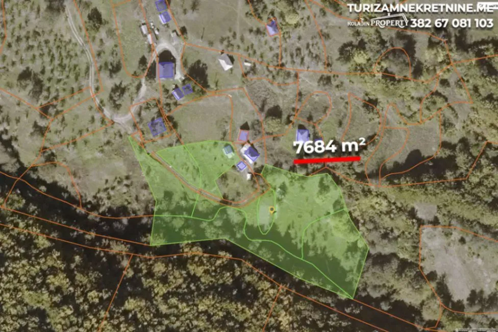 Sale, land lot, 54895m², Drpe, Kolašin