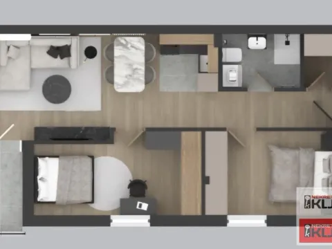 Prodaja, dvosoban stan, 55m2, Adice, Novi Sad, Novi Sad