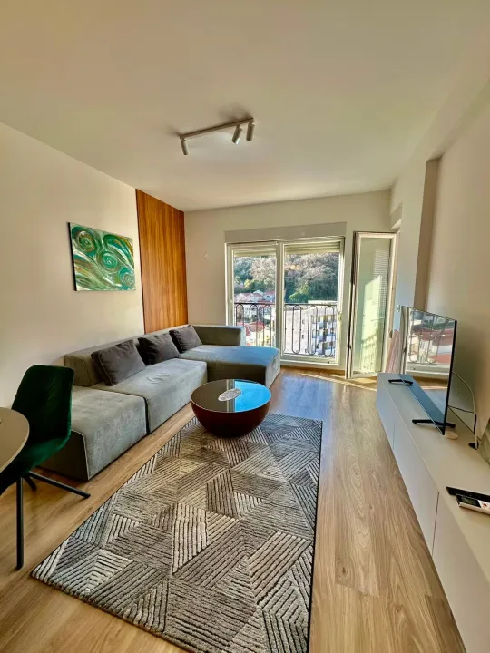 Rent, one bedroom apartment, 43m², Boreti, Budva