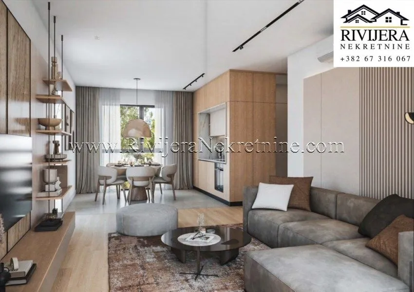 Prodaja, jednosoban stan, 62m², Radanovići, Kotor