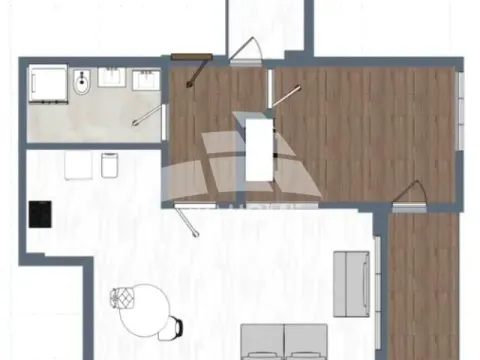 Sale, two bedroom apartment, 58m², Pančevo, Srbija - image 5