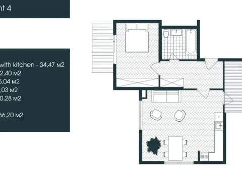 Prodaja, jednosoban stan, 66m², Donja Lastva, Tivat - image 10